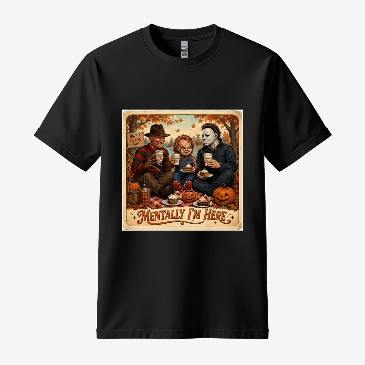 Halloween Horror Design 53 shirt mockup