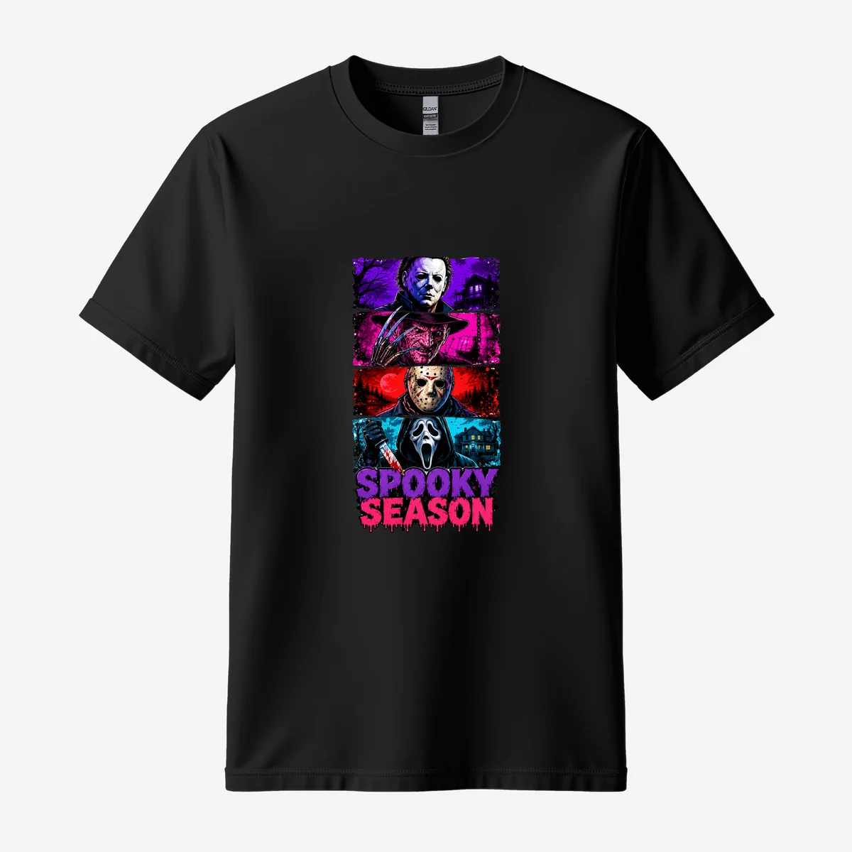 Halloween Horror Design 74 shirt mockup