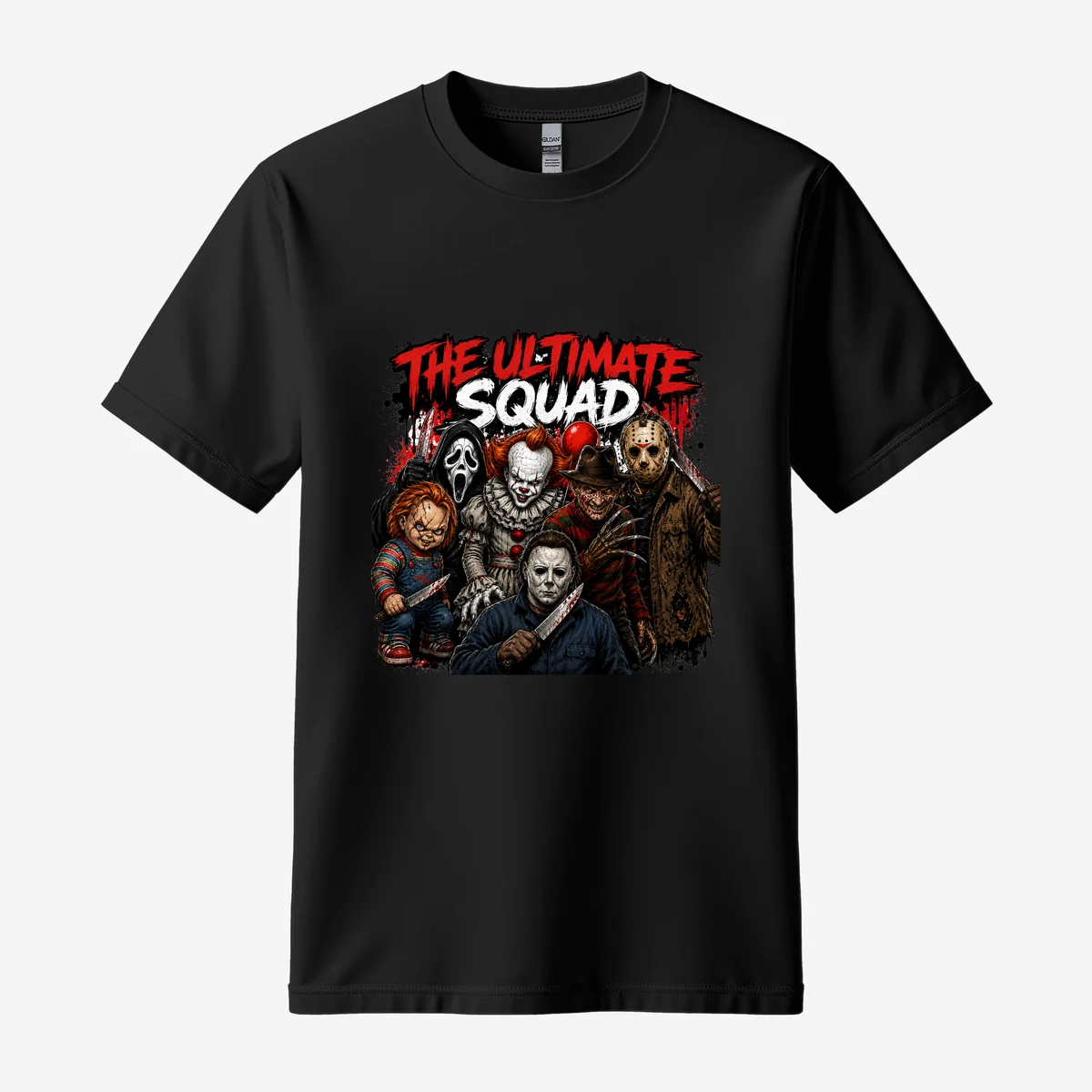 Halloween Horror Design 61 shirt mockup
