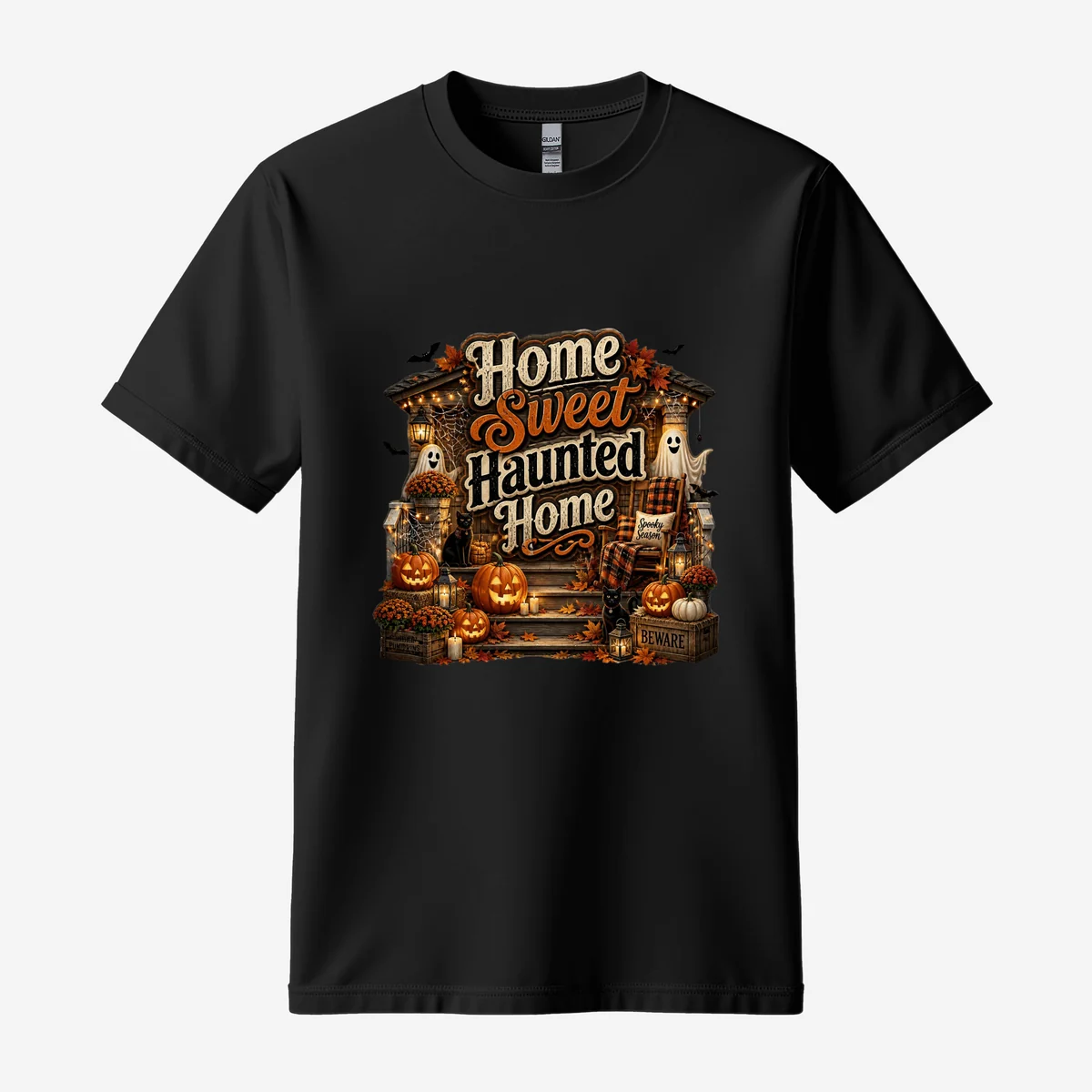 Halloween Horror Design 35 shirt mockup