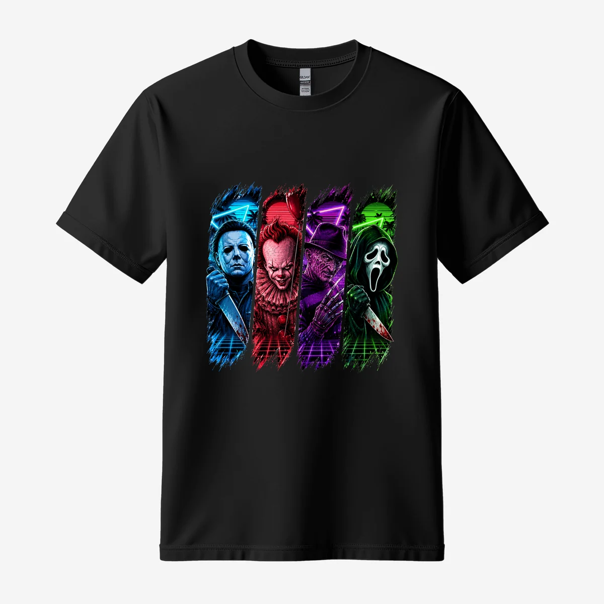 Halloween Horror Design 49 shirt mockup