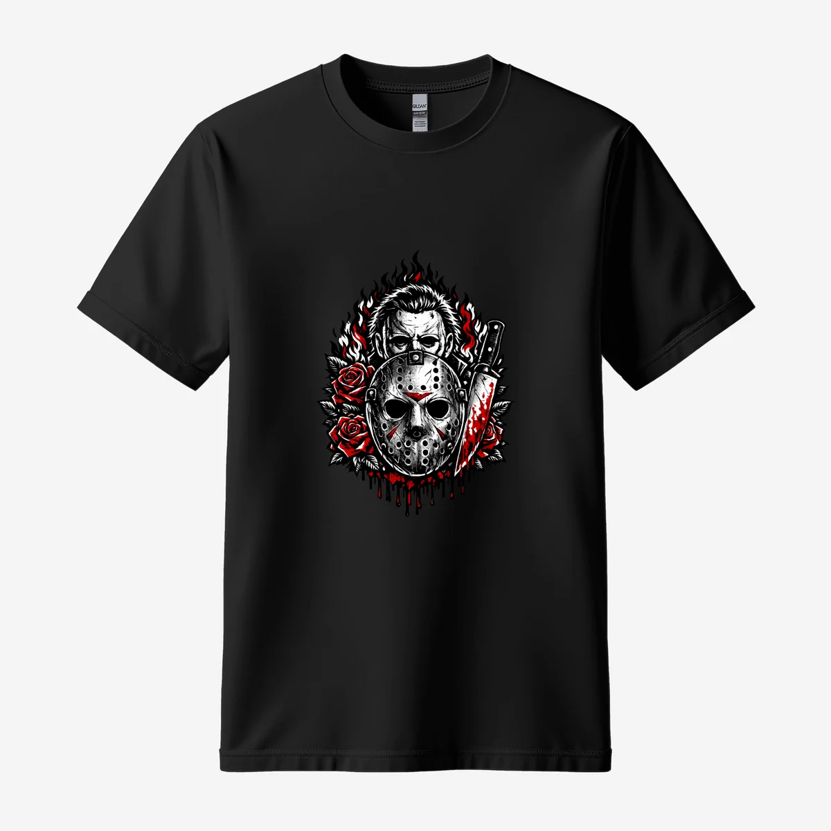 Halloween Horror Design 79 shirt mockup