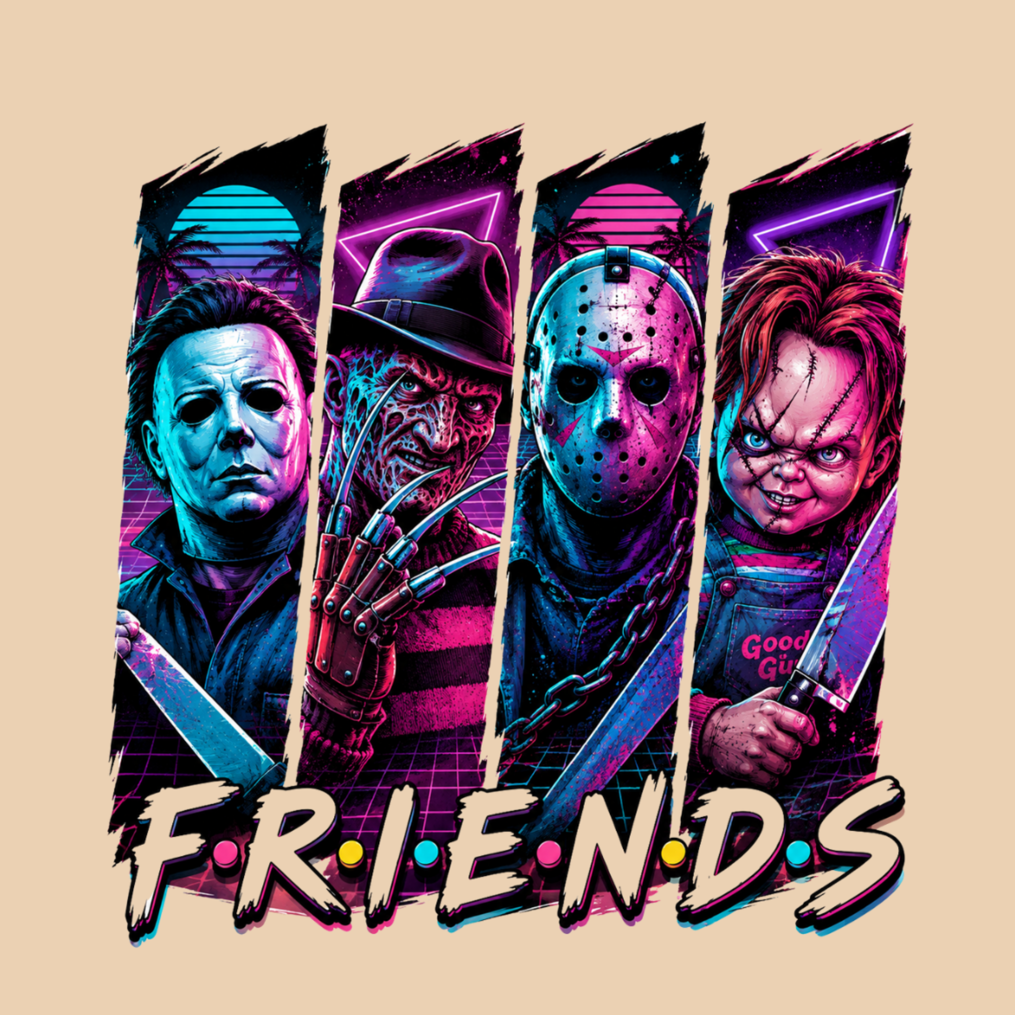 Slasher Friends press-ready transfer