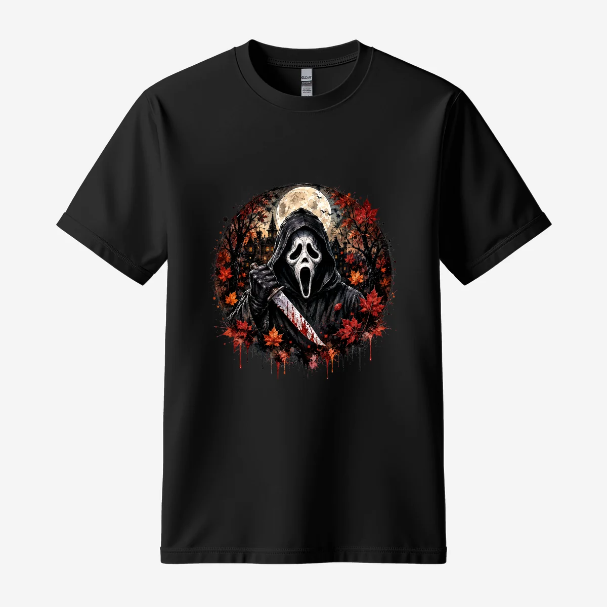 Halloween Horror Design 64 shirt mockup