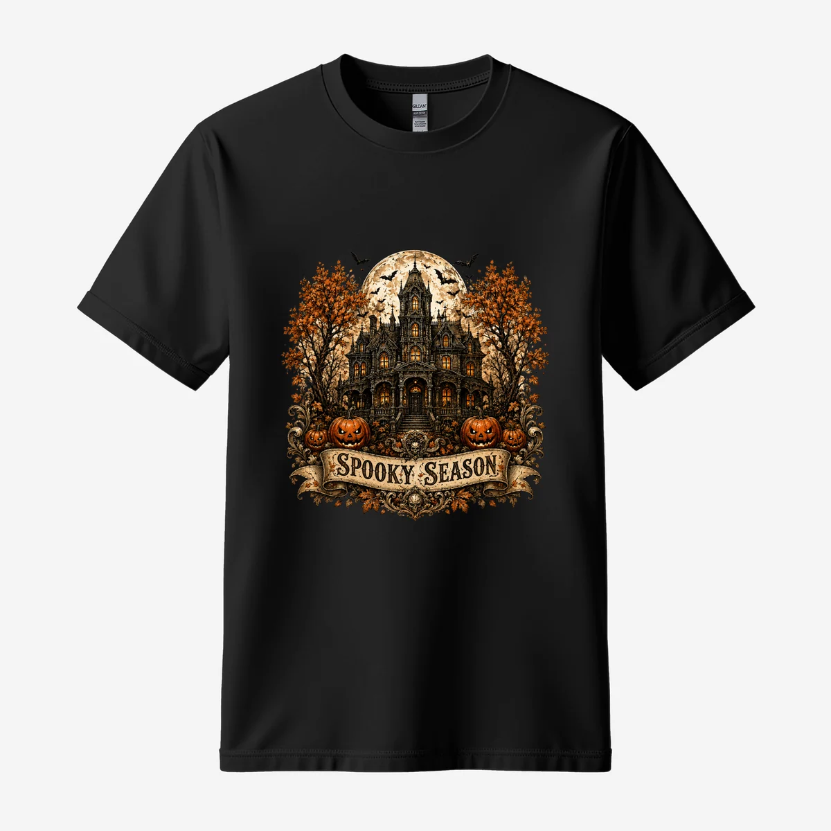 Halloween Horror Design 76 shirt mockup