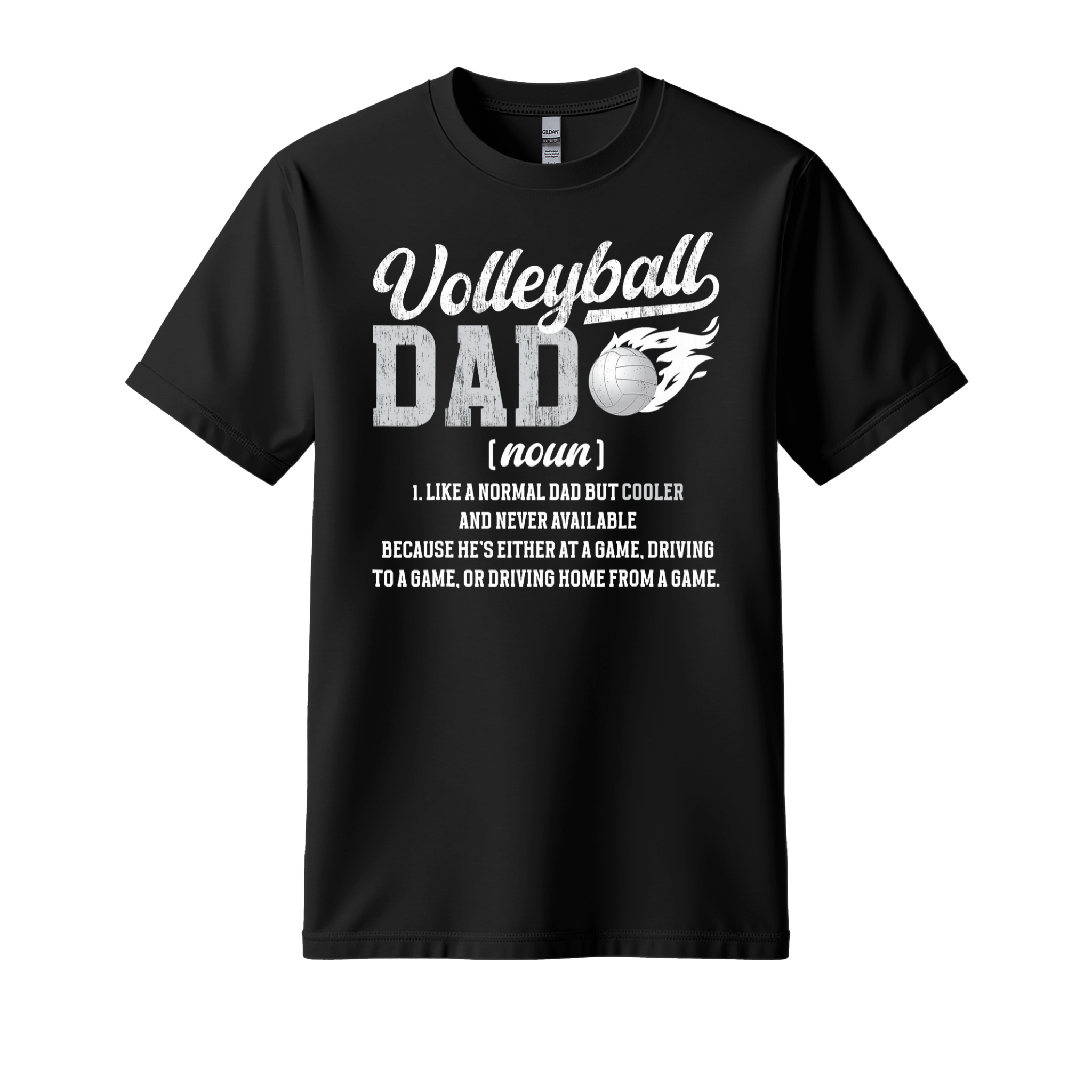 Volleyball Dad — Cooler press-ready transfer