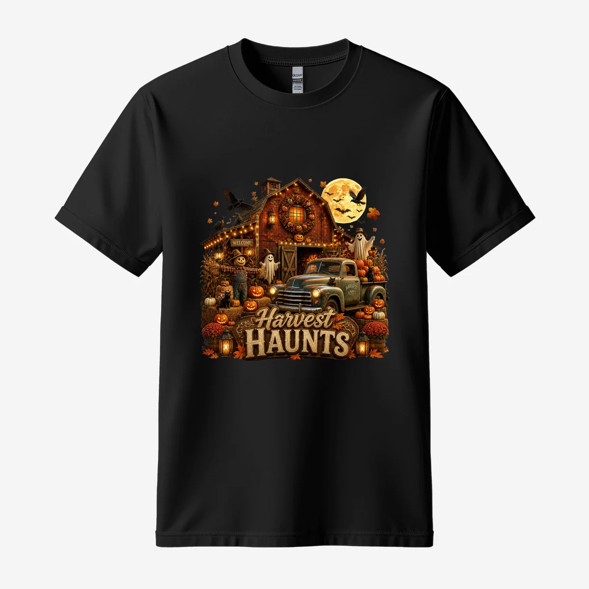 Halloween Horror Design 47 shirt mockup
