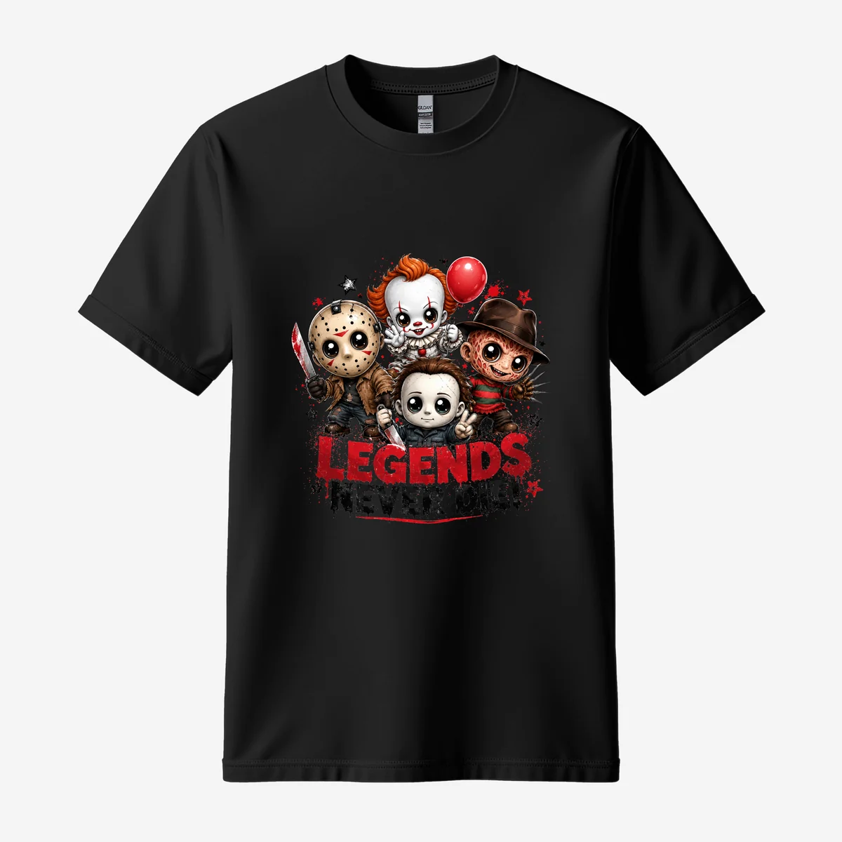 Halloween Horror Design 58 shirt mockup
