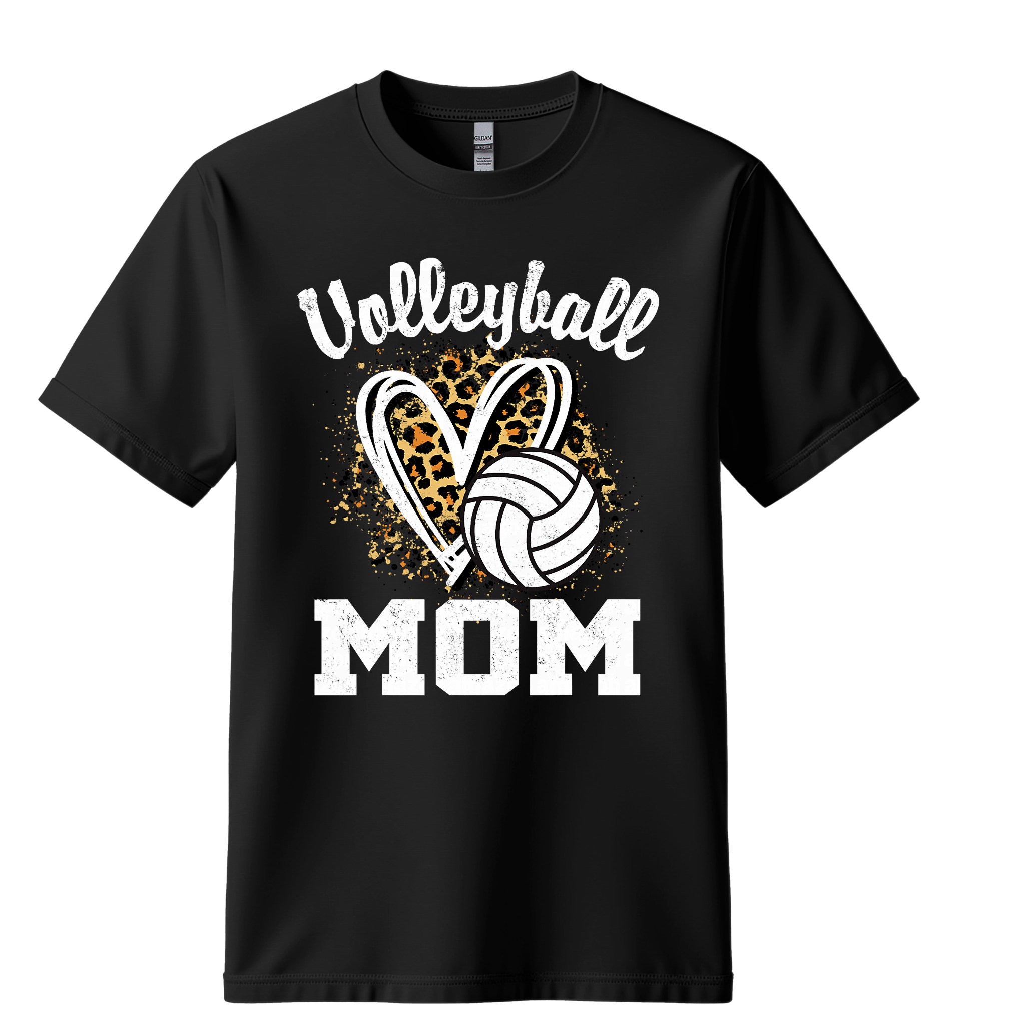 Volleyball Mom press-ready transfer